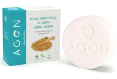 Agon El Yapımı Doğal Pirinç Katı Sabun 100 gr