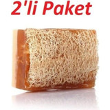 Naturaly Doğal Bal-Eşek Sütü-Kabak Lifli Katı Sabun 2x120 gr