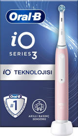 Oral-b IO 3 Işıklı Orta Şarjlı Çocuk Diş Fırçası Pembe