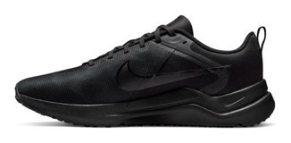 Nike Downshifter 12 DD9293-002 Bağcıklı Erkek Koşu Ayakkabısı Siyah