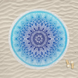 Marte Home Mandala Plaj Havlusu Mavi