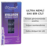 Derminix Hyaluron Cilt Bakım Ampulü Yüz Dolgunlaştıran Canlandırıcı Kırışıklık Karşıtı Ampul Yüz Serumu 12 ml