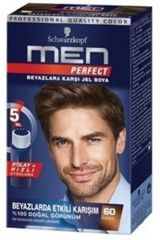 Schwarzkopf Men Perfect 60 Kahve Jel Erkek Saç Boyası 40 ml