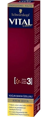 Schwarzkopf Vital Colors 5.68 Koyu Bronz Kahve Krem Saç Boyası 60 ml