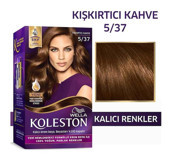 Wella Koleston Kit 5.37 Kışkırtıcı Kahve Krem Saç Boyası 50 Ml