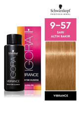 Schwarzkopf Igora Royal Vibrance 9.57 Sarı Altın Bakır Krem Saç Boyası 60 ml