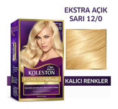 Wella Koleston Kit 12.0 Çok Açık Doğal Sarı Krem Saç Boyası 50 Ml