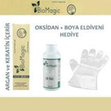 BioMagic Keratin & Argan Yağı 6678 Çikolata Karamel Organik Amonyaksız Krem Saç Boyası 60 Ml