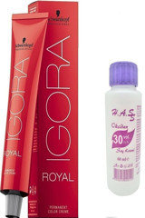 Schwarzkopf Igora Royal Mini Oksidan 9.1 Sarı Sandre Krem Saç Boyası 60 ml