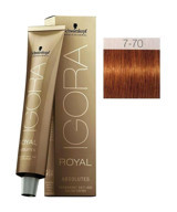 Schwarzkopf Igora Royal Absolutes 7.70 Doğal Bakır Kumral Krem Saç Boyası 60 ml