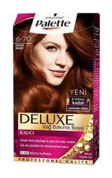 Schwarzkopf Palette Deluxe 6.70 Kahve Bakır Krem Saç Boyası 50 ml