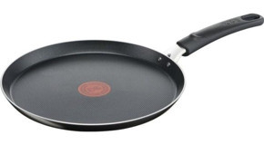 Tefal 1X Simplyclean B56710 Plastik Saplı Alüminyum 25 cm Kızartma Tava Siyah