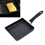 Bordstract Tamagoyaki Plastik Saplı Döküm 13x18 cm Kızartma Tava Siyah