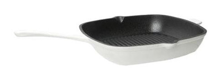 Berghoff Neo Kare Plastik Saplı Demir Döküm 28 cm Grill Tava Gri