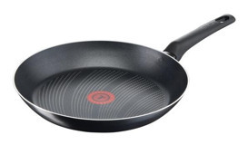 Tefal Cook'n'Clean B2990832 Plastik Saplı Titanyum 32 cm Düz Tava Siyah