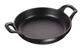 Staub La Cocotte Döküm Saplı Demir Döküm 16 cm Sahan Tava Siyah