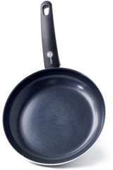 Greenpan Cambridge Cw002213-002 Plastik Saplı Granit 28 cm Düz Tava Siyah