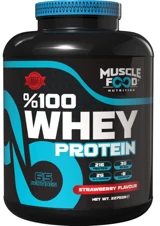 Musclefood Nutrition Concentrate Çilekli Whey Protein Tozu 2.27 kg