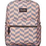 BloominBag Smokey Chevron 13-14 inç Kumaş El-Omuz Laptop Çantası Gri