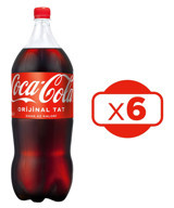 Coca Cola Pet Kola 2.5 lt 6 Adet