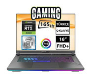 Asus ROG Strix G16 G614JV-N3159A7 Harici GeForce RTX 4060 Intel Core i7 13650HX 32 GB Ram 1 TB SSD 16 inç Full HD Freedos Laptop