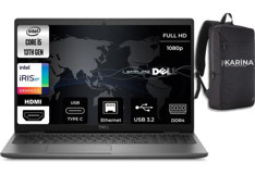 Dell Latitude 3540 N032L354015EMEA-19 Dahili Iris Xe Graphics Eligible Intel Core i5 1335U 8 GB Ram 2 TB SSD 15.6 inç Full HD Windows 11 Pro Laptop