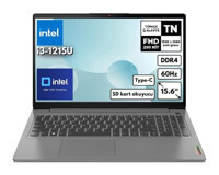 Lenovo IdeaPad 3 15IAU7 82RK018HTXBT4 Dahili UHD Graphics Intel Core i3 1215U 20 GB Ram 256 GB SSD 15.6 inç Full HD Freedos Laptop