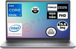 Dell Vostro 3550 N1601PVNB3530U Dahili Iris Xe Graphics Eligible Intel Core i7 1355U 32 GB Ram 2 TB SSD 15.6 inç Full HD Freedos Laptop