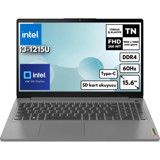 Lenovo IdeaPad 3 15IAU7 82RK018HTX BT8 Dahili UHD Graphics Intel Core i3 1215U 20 GB Ram 512 GB SSD 15.6 inç Full HD Freedos Laptop