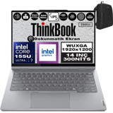 Lenovo ThinkBook 14 Gen4 IML 21MX002VTRP02 Dahili Graphics Intel Core Ultra 7 155U 16 GB Ram 1 TB SSD 14 inç WUXGA Windows 11 Pro Dokunmatik Laptop + Zetta Çanta