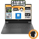 Hp Victus 15 FA1057NT 8U849EA13 Harici GeForce RTX 4050 Intel Core i7 13700H 64 GB Ram 1 TB SSD 15.6 inç Full HD Windows 11 Pro Gaming Laptop + CNT014 Çanta