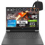 Hp Victus 16 R1012NT 99J1K2EA46 Harici GeForce RTX 4070 Intel Core i7 14700HX 32 GB Ram 1 TB SSD 16.1 inç QHD Windows 11 Pro Gaming Laptop + Weblegelsin Çanta