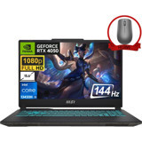 MSI Cyborg 15 A13VF-1252XTR-A74 Harici GeForce RTX 4050 Intel Core i5 13420H 40 GB Ram 1 TB SSD 15.6 inç Full HD Windows 11 Pro Gaming Laptop + Anzar Mouse