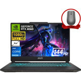 MSI Cyborg 15 A13VF-1204XTR-A16 Harici GeForce RTX 4060 Intel Core i5 13420H 32 GB Ram 4 TB SSD 15.6 inç Full HD Freedos Gaming Laptop + Anzar Mouse