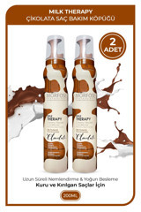 Morfose Chocolate Milk Therapy Kuru Saçlar İçin Saç Köpüğü 2x200 ml