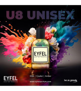 Eyfel Parfüm U8 EDP Fresh-Oryantal-Sandal Ağacı Kadın Parfüm 100 ml