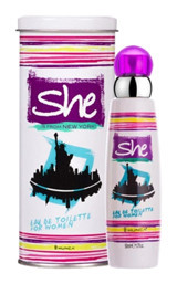 She Is From New York EDT Aromatik-Çiçeksi-Meyveli Kadın Parfüm 50 ml