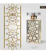 Lamas Perfume 550 EDP Bergamot-Fresh-Sandal Ağacı Kadın Parfüm 100 ml