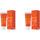 Rocs Junior Bitkisel Meyveli Organik Florürsüz Diş Macunu 2x60 ml