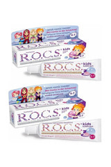 R.O.C.S. Sakızlı Organik Florürsüz 4-7 Yaş Çocuk Diş Macunu 2x35 ml