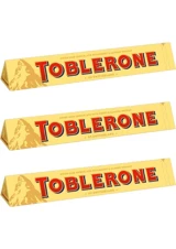 Toblerone Sütlü Çikolata 100 gr 3 Adet