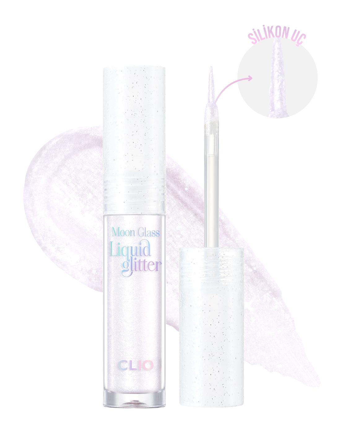 Clio 03 Violet Topping Likit Glitter Stick Göz Farı