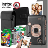 Fujifilm İnstax Mini Liplay Şipşak Mini Full HD Kompakt Dijital Fotoğraf Makinesi Rose Gold-Siyah