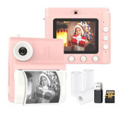 Hallow P6 Mini Full HD Kompakt Dijital Fotoğraf Makinesi Pembe