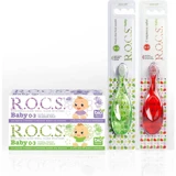 Rocs Baby Florürsüz 0-3 Yaş Çocuk Diş Macunu 2x35 ml