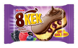 Ülker Dankek 8 Orman Meyveli Kek 24x55 gr