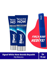 Signal White Now Original Naneli Florürlü Diş Macunu 2x75 ml