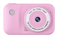 Tuomeng 2.4 inç Mini Full HD Kompakt Çocuk Dijital Fotoğraf Makinesi Mor