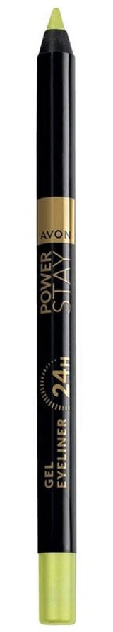 Avon Power Stay Suya Dayanıklı Pastel Sarı Kalıcı Kalın Uçlu Jel Eyeliner