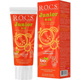 Colgate Rocs Junior Meyve Aromalı Florürsüz 6-12 Yaş Çocuk Diş Macunu 60 ml